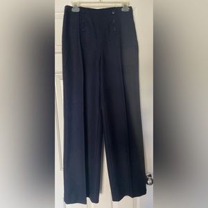 J.G.HOOK brand, navy blue wool pants, and a size 6 long